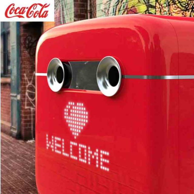 Coca-Cola Vending & Recycling Machine