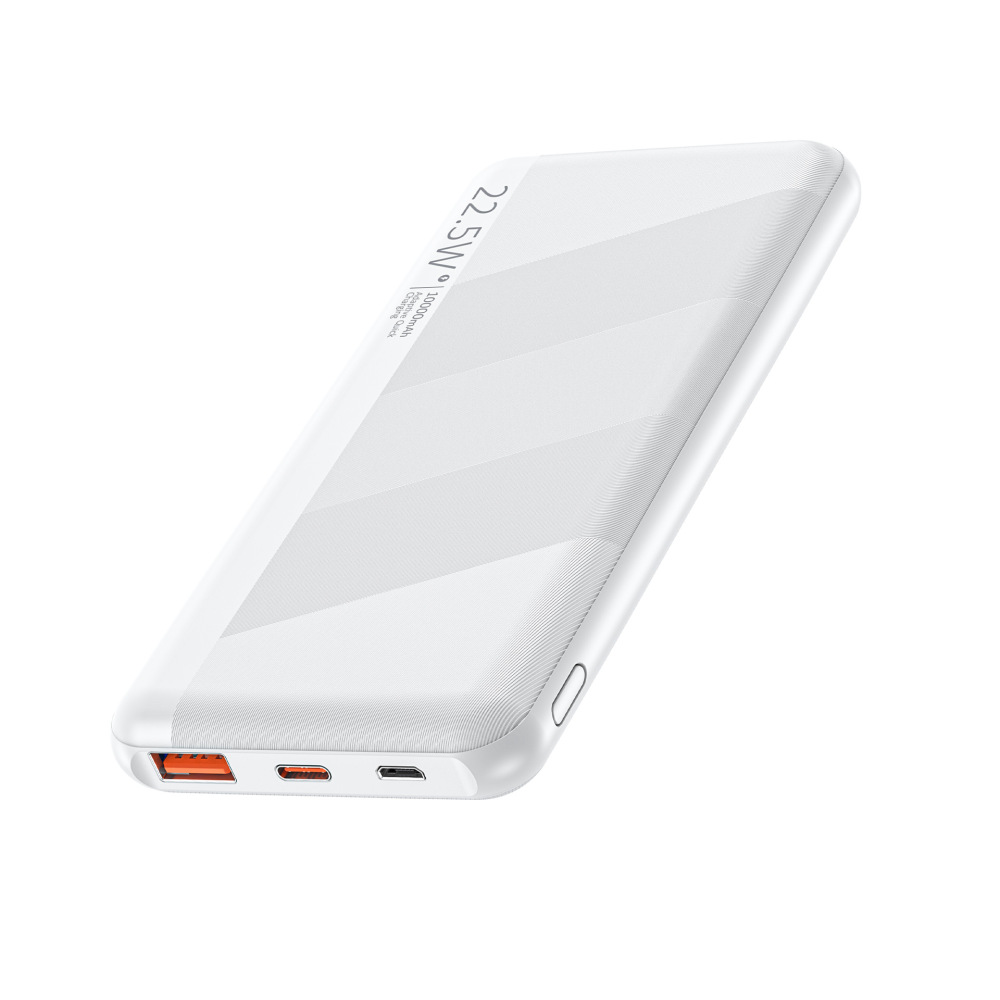 Travel Fast Charging Power Bank 10000 mAh PD 20W Portable Charging Dock Compatible with iPhone iPad Android Devices