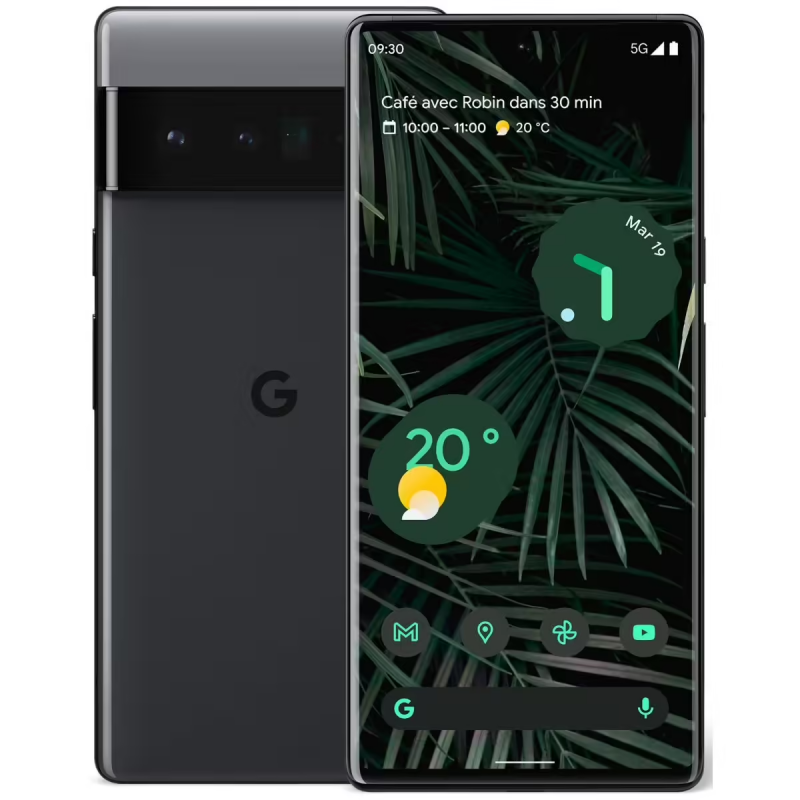 Orginal Google Pixel 6 Pro 128GB 1SIM + 1eSIM Unlocked Cellphone 98% New