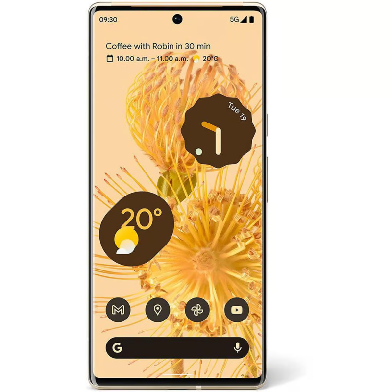 Orginal Google Pixel 6 Pro 128GB 1SIM + 1eSIM Unlocked Cellphone 98% New