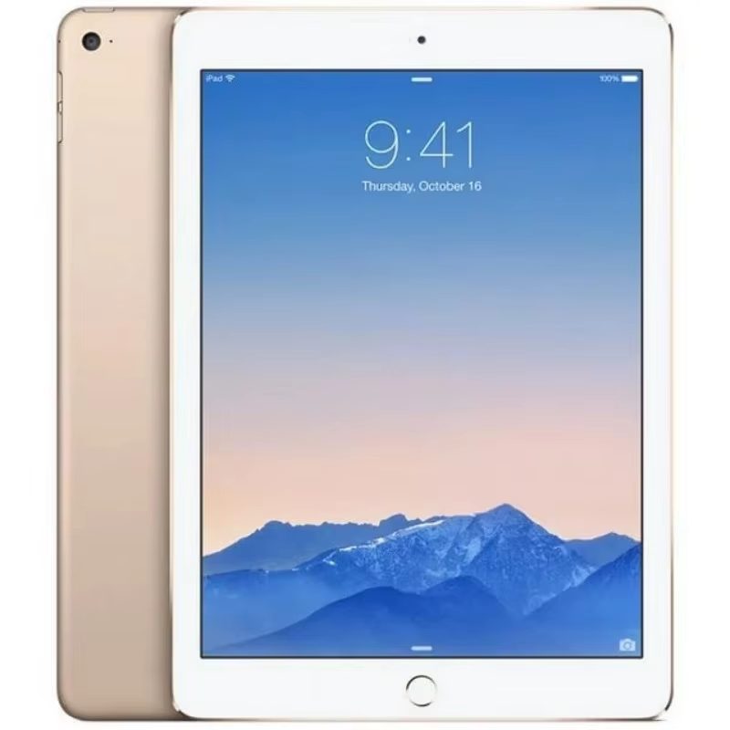 iPad Air 2 (2014) iPad Air 2nd Gen 64/128GB ROM 2GB RAM 9.7'' iOS IPS LCD Unlocked (Renewed)