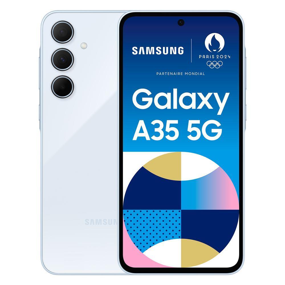 Galaxy A35 5G 128GB ROM Nano-SIM + eSIM (Renewed)