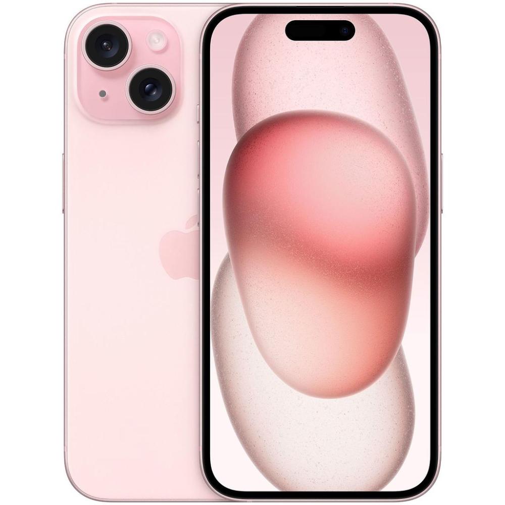 iPhone 15 128GB/256GB/512GB Unlocked 5G Mobile Phone (Renewed)