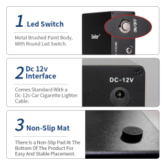 DC 12v Ozone Machine Home Car Sterilizer 12 Volts Air Purifier Ozone Generator