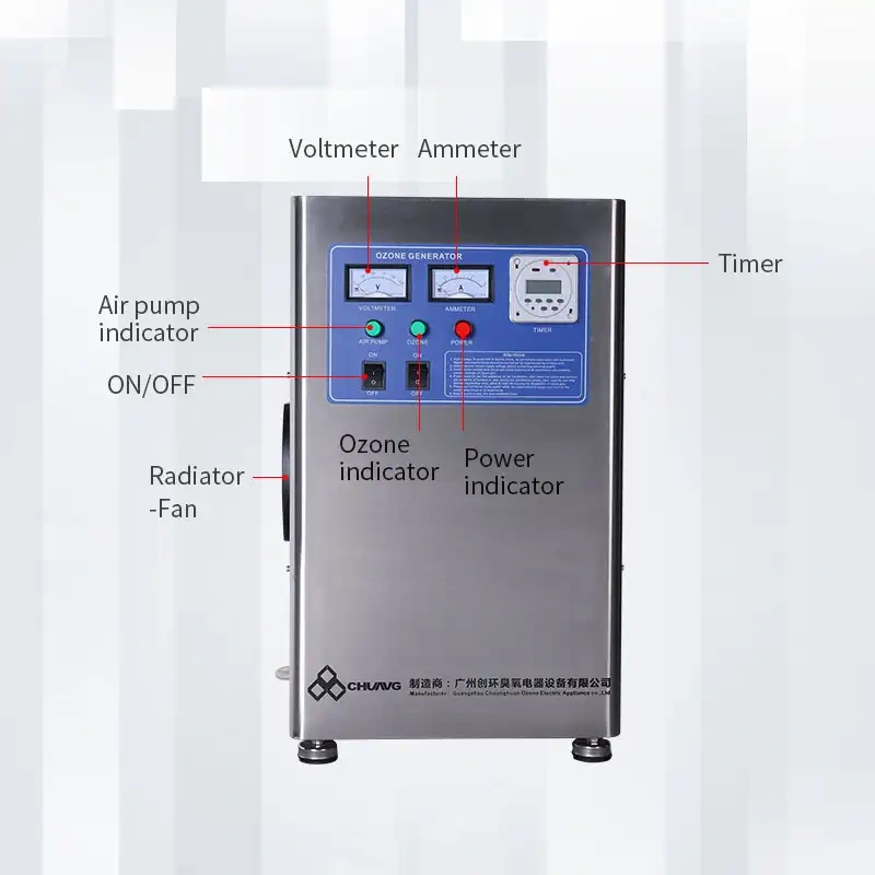 3-80g/h Air Source Ozone Generator