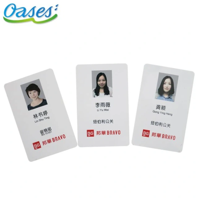 Plastic RFID Employee / Student ID Card Printing