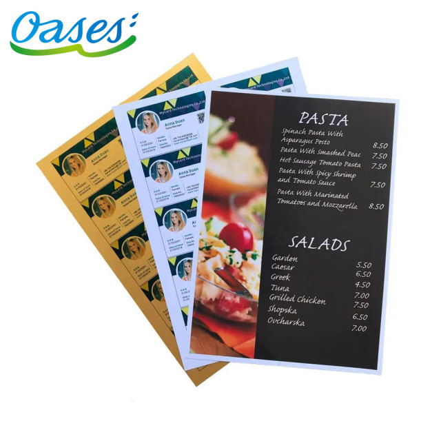 A4 Szie Inkjet Printable PVC Plastic Sheet