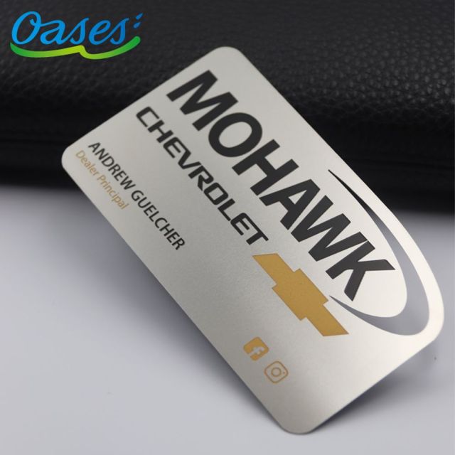 High Grade Stainless Steel Metal business Card