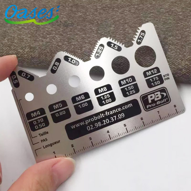 304 Stainless Steel Material Metal Business Card Wholesale