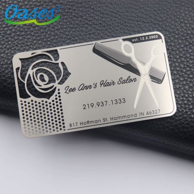 304 Stainless Steel Material Metal Business Card Wholesale