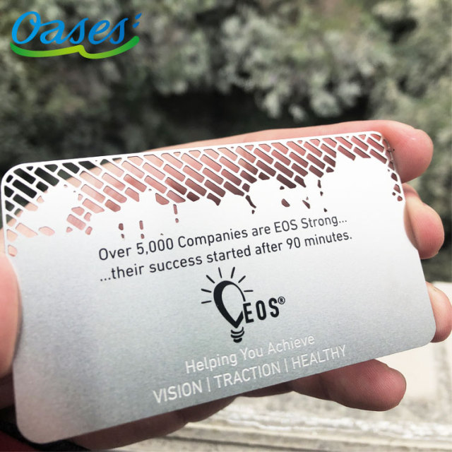 304 Stainless Steel Material Metal Business Card Wholesale