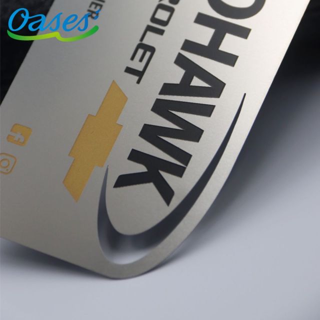 High Grade Stainless Steel Metal business Card