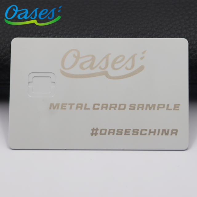 Blank Metal Business Cards