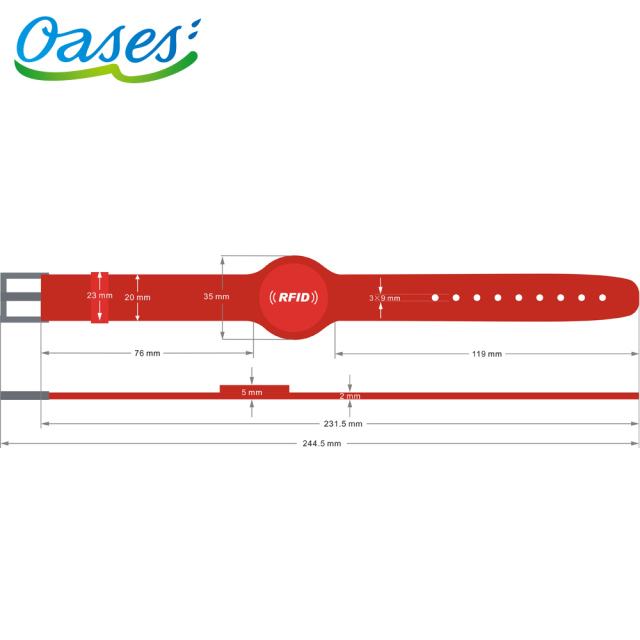 RFID Silicone Wristband