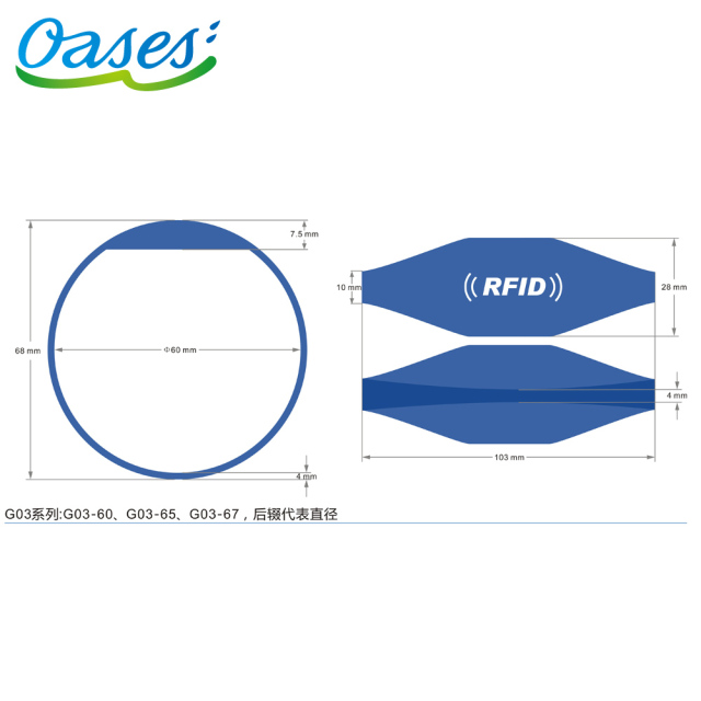 RFID Silicone Wristband