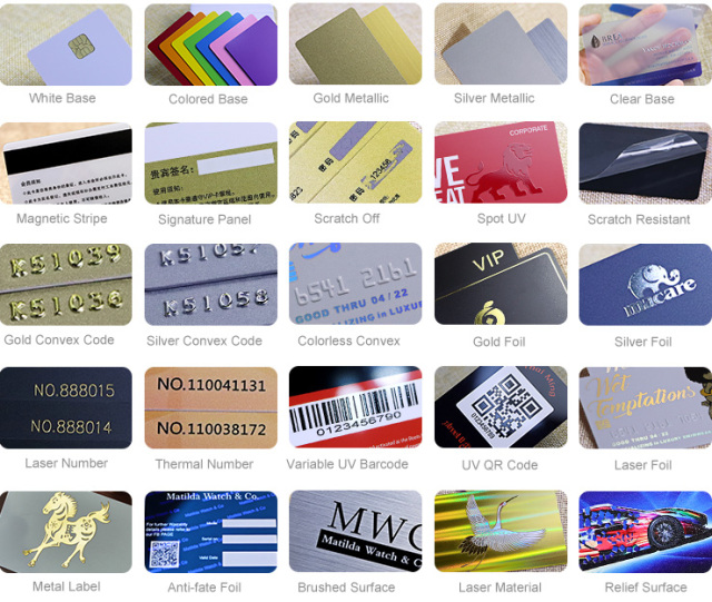 Impresión de tarjetas de identificación de estudiantes/empleados RFID de plástico