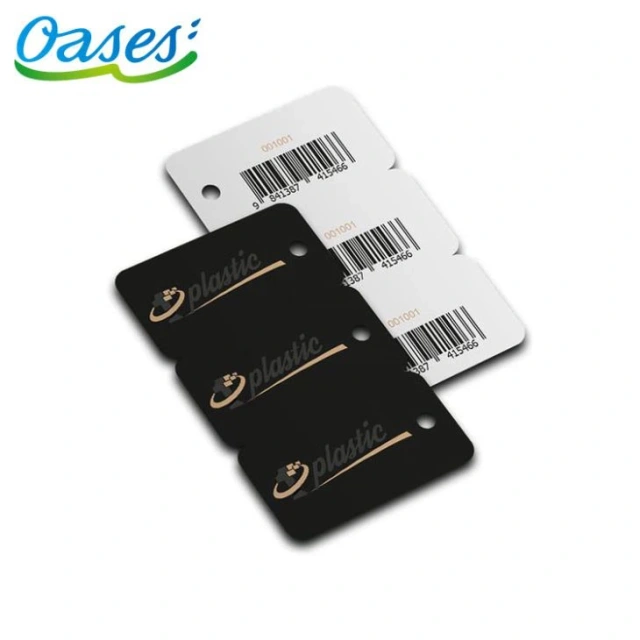 3 Up Card Snap-Off Breakaway Key Tag Inkjet PVC Card