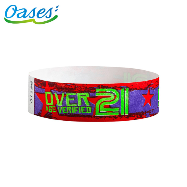 RFID Paper Wristbands