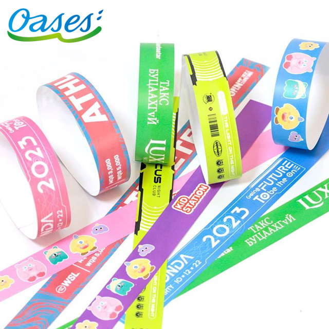 RFID Paper Wristbands