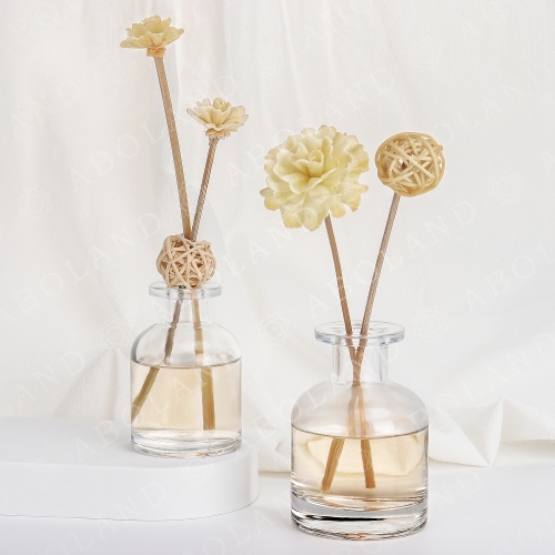 Home Fragrance Glass Bottle Elegant Reed Diffuser Bottle