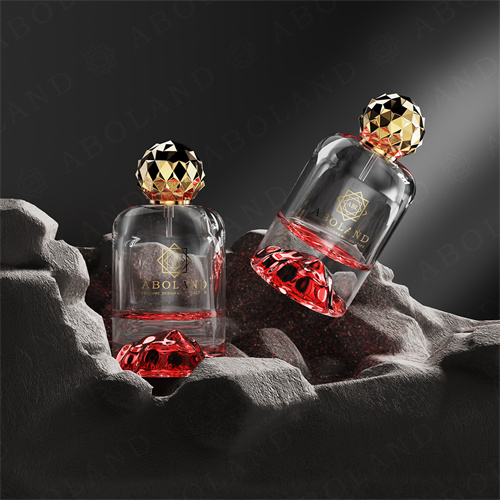 30ml 50ml 100ml Snow Mountain Series Perfume Bottle Design