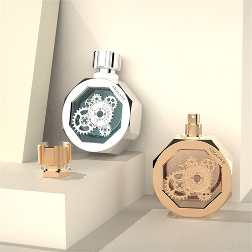 Personalized Custom Luxury Machinist Fragrance Glass Bottle