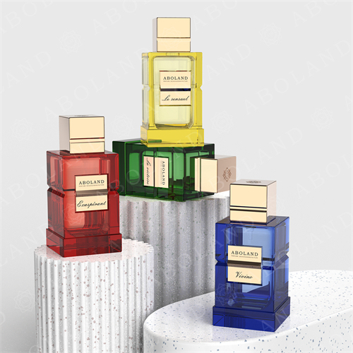Rectangle Shape Perfume Bottle With Customize Color,Perfume Bottle