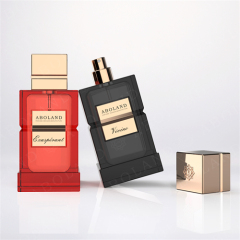 Rectangle Shape Perfume Bottle With Customize Color