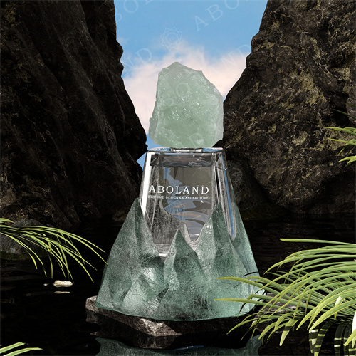Custom Perfume Bottle Design Volcano Design Empty Glass Bottle Manufacture