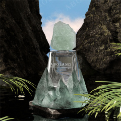 Custom Perfume Bottle Design Volcano Design Empty Glass Bottle Manufacture view 2