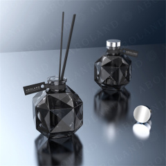 Empty Perfume Glass Luxury Reed Diffuser Bottle Wholesale view 2