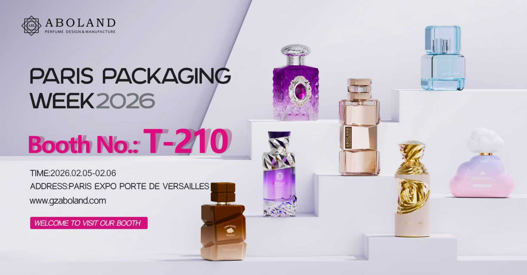 Aboland Perfume Design Company at Paris Packaging Week 2026