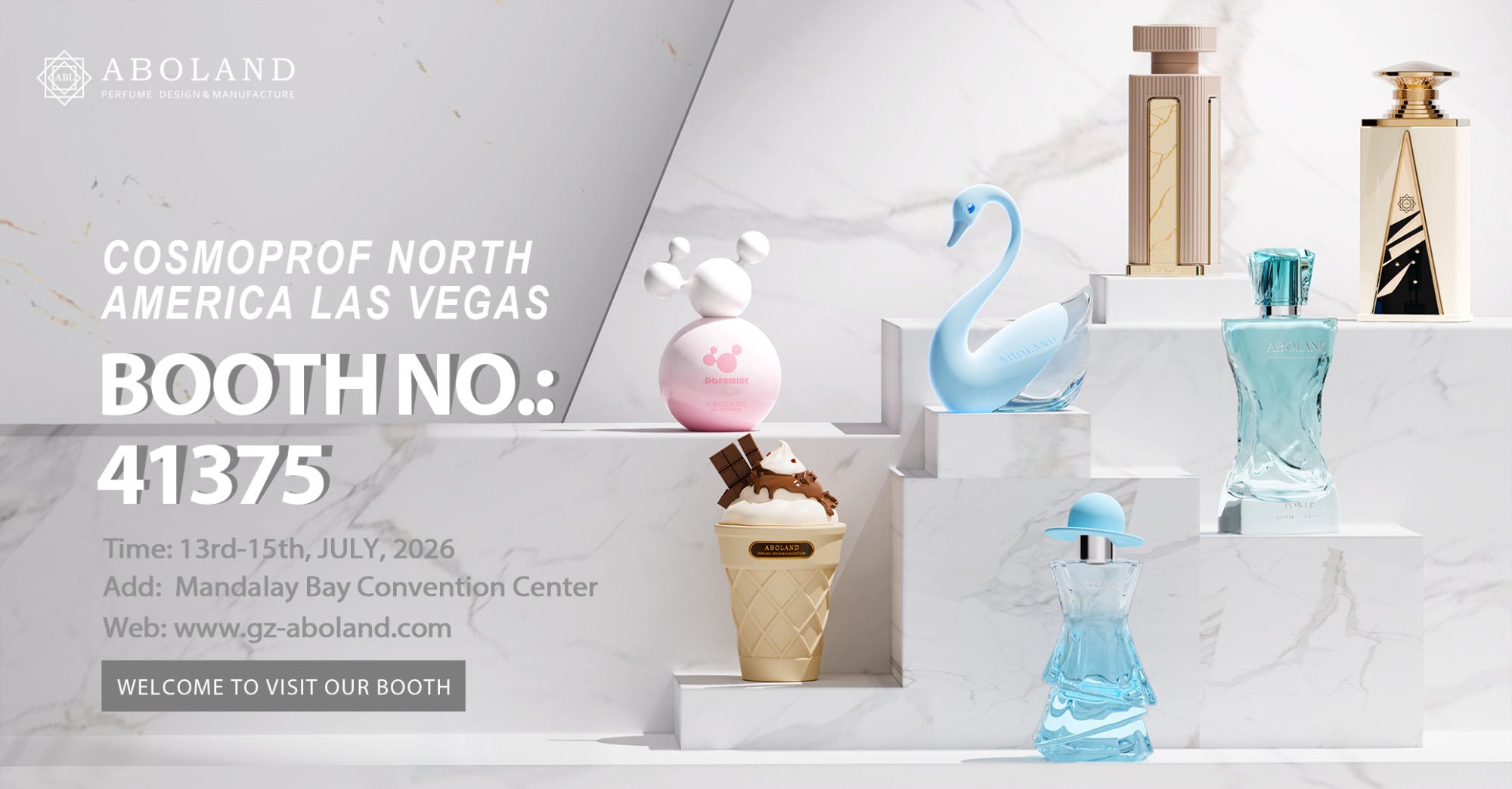 Aboland Perfume Design Company at Las Vegas Cosmosprof 2026