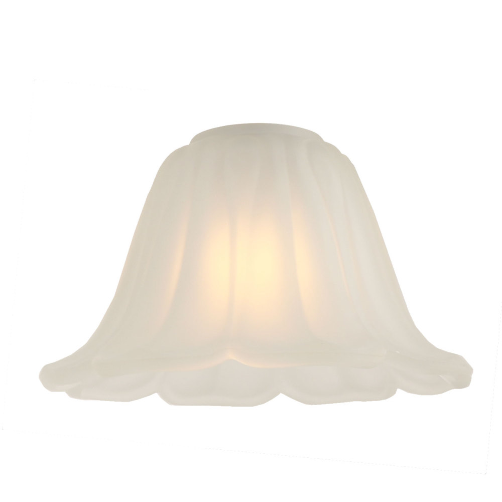Glass Shade Replacement Floor Table Lamp Pendant Light Shade Transitional Style -Fitter Opening 1.625" Lipless, Height: 4.7", Width: 7.7"(A00032))