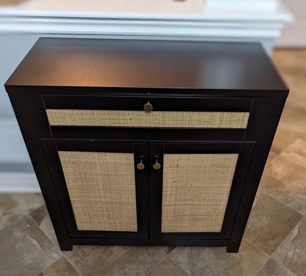 Sideboard Buffet Accent Storage Cabinet with Door and Drawer, Wood  TV Console