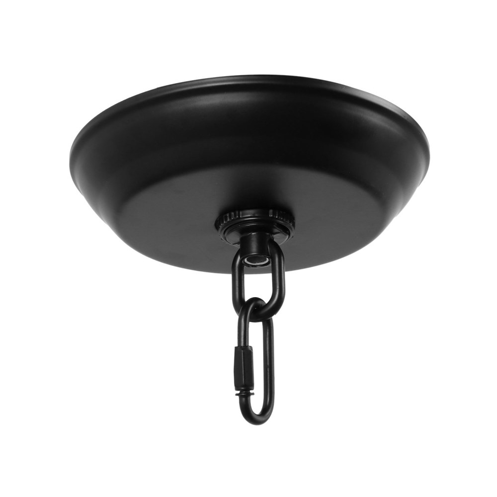 Anmytek 5" Standard Light Canopy Kit with Maximum Fixture Weight of 40 Pounds Metal Ceiling Plate for Chandelier Pendant Lighting Flower Basket or DIY Projects, Bronze