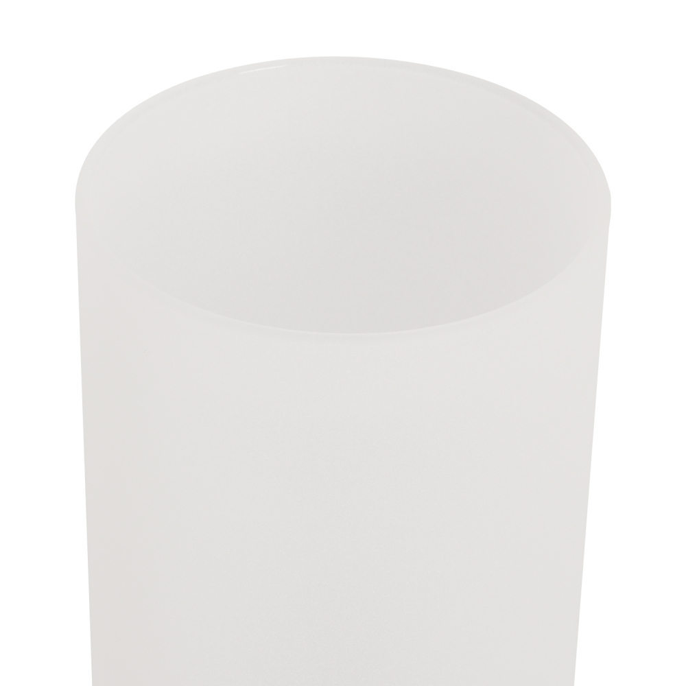 Anmytek Frosted Glass Shades Replacement Cylinder Lamp Shade Lipless with 1-5/8 inch Fitter 4 Pack