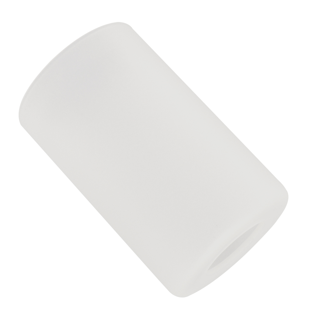Anmytek Frosted Glass Shades Replacement Cylinder Lamp Shade Lipless with 1-5/8 inch Fitter 4 Pack