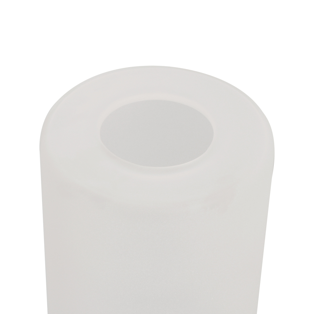 Anmytek Frosted Glass Shades Replacement Cylinder Lamp Shade Lipless with 1-5/8 inch Fitter 4 Pack