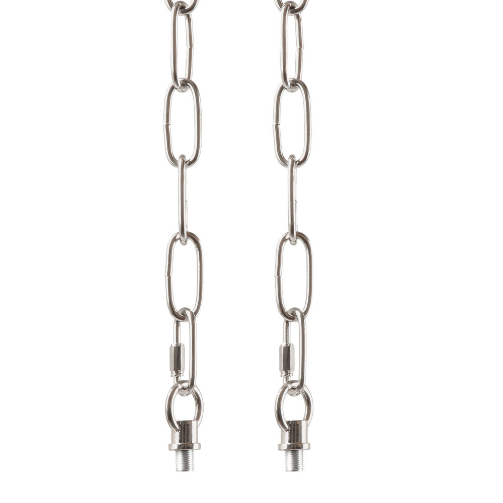 Anmytek Pendant Light Fixture Chain Heavy Duty 15 Feet Chandelier Chain Hanging Chain for Fruit Basket Lantern Plant Supports to 65 lbs Maximum Weight