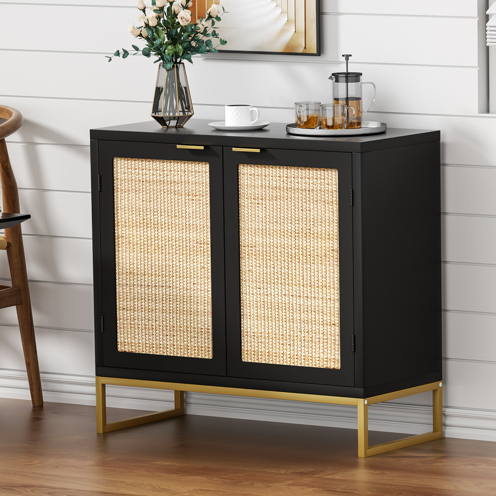 Anmytek Accent Storage Cabinet With 2 Doors Sideboard