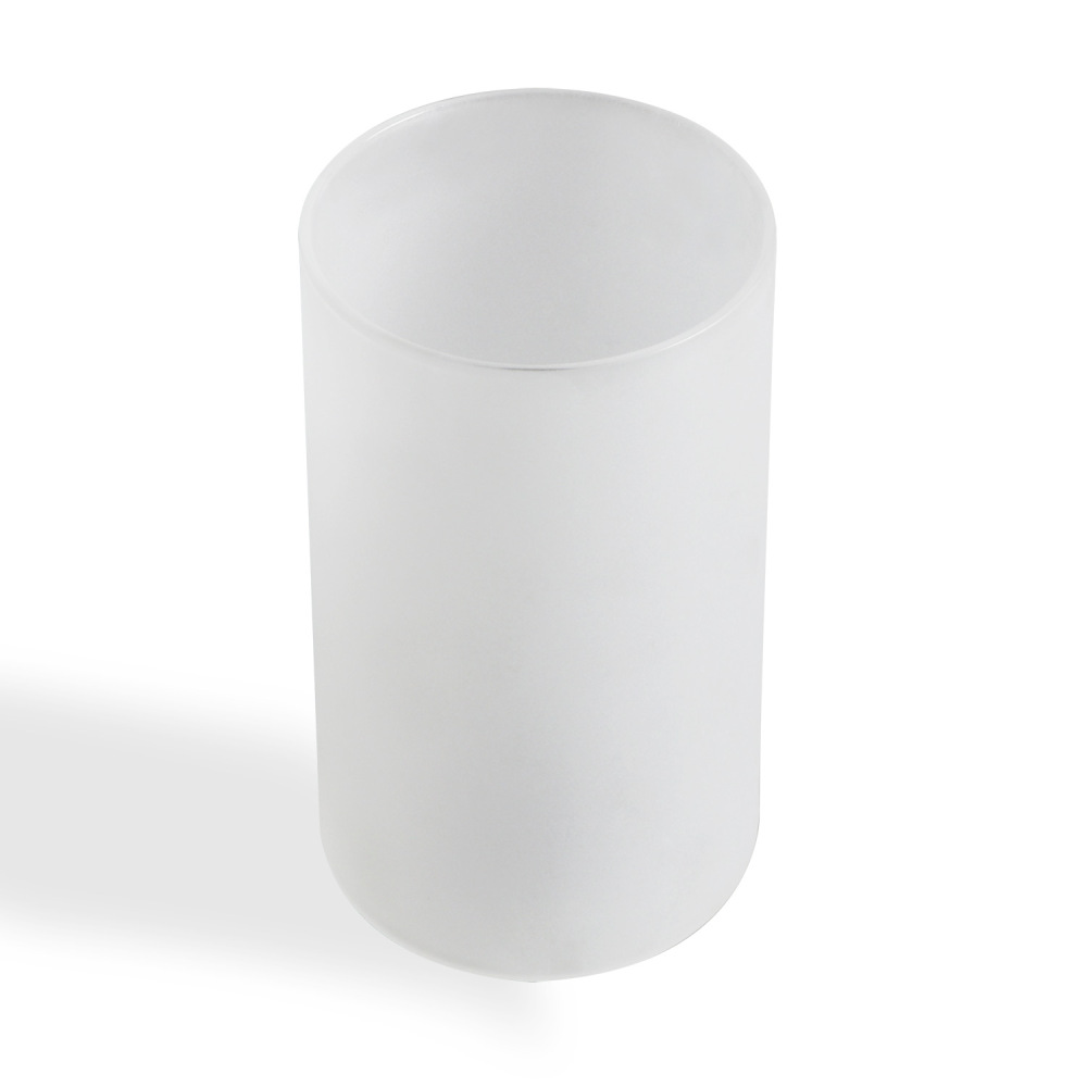 Anmytek Clear Frosted Glass Lamp Shade, Accessory Glass Fixture Replacement Globe or Lampshade with 1-5/8-Inch Fitter Opening (A00013)