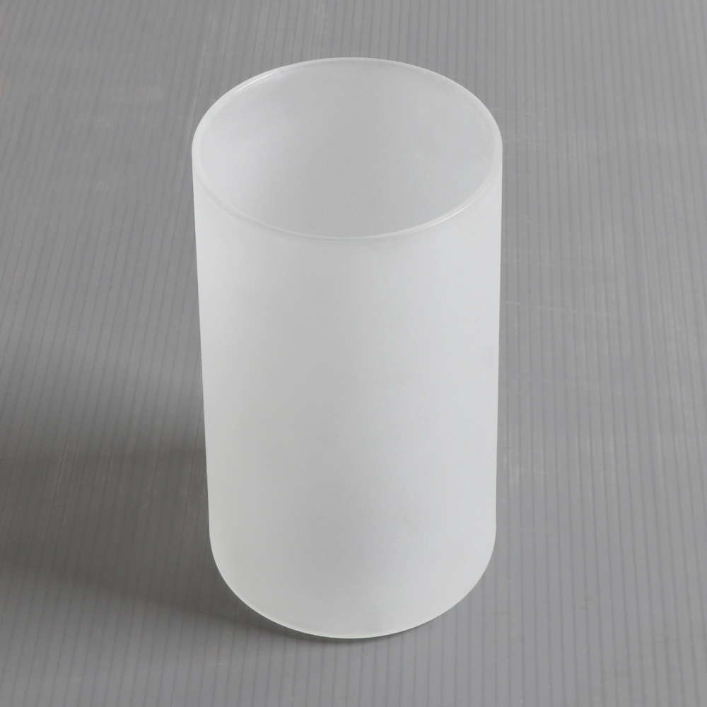Anmytek Clear Frosted Glass Lamp Shade, Accessory Glass Fixture Replacement Globe or Lampshade with 1-5/8-Inch Fitter Opening (A00013)