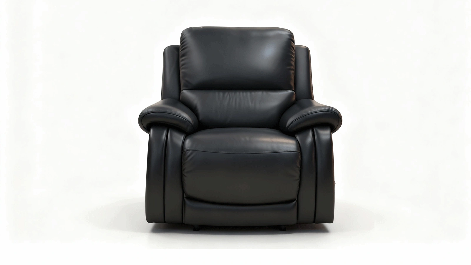 Anmytek Manual Recliner Chair, Adjustable Back Single Sofa for Living Room, Modern Lounge Chair with Padded Armrests