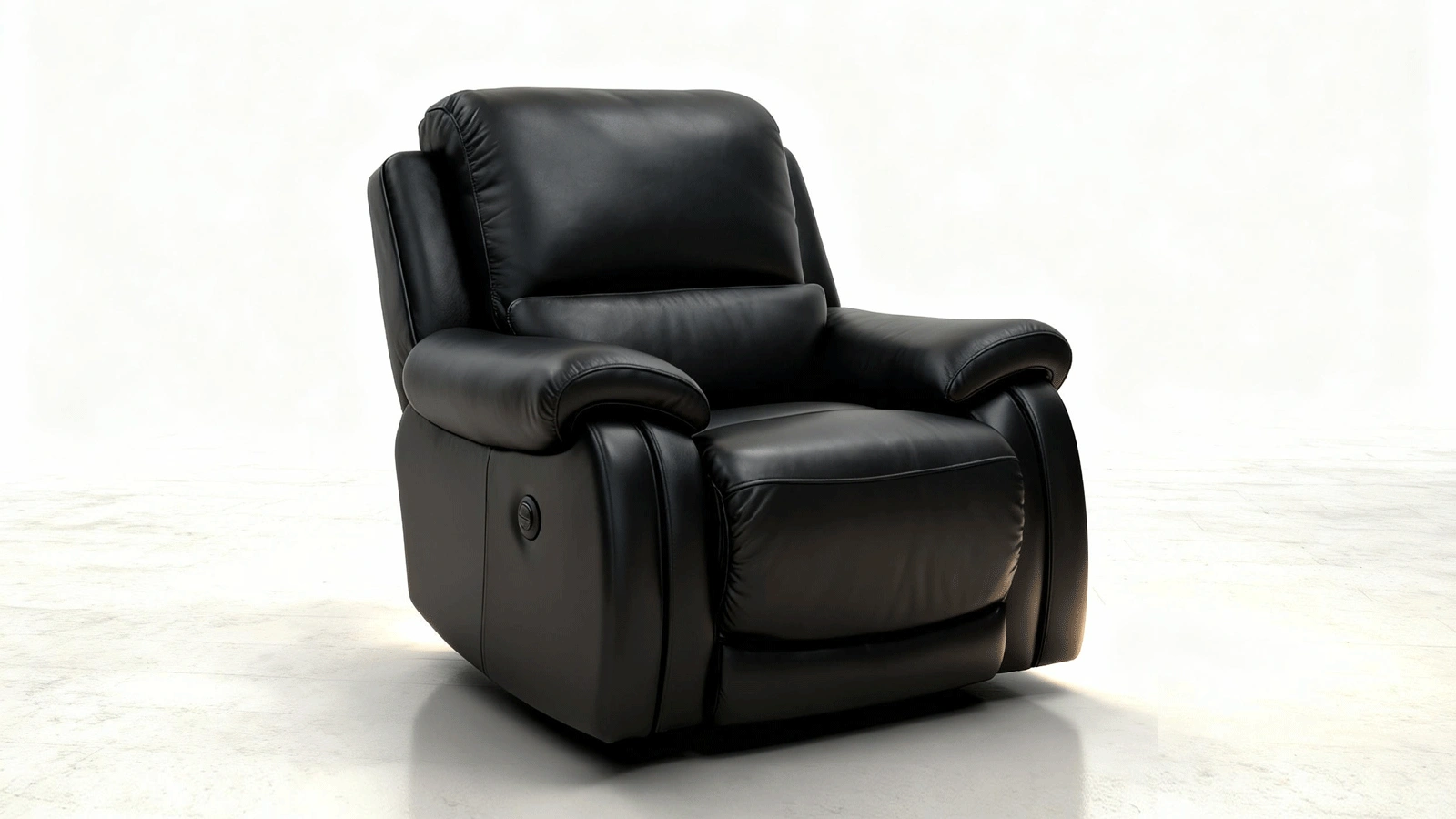Anmytek Manual Recliner Chair, Adjustable Back Single Sofa for Living Room, Modern Lounge Chair with Padded Armrests