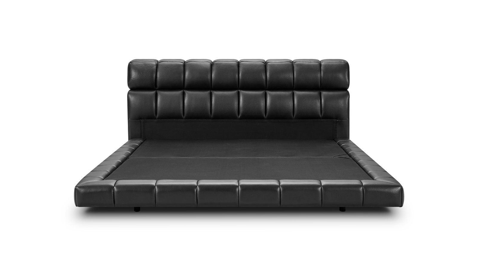 Anmytek Puff Bed 1.5m – Modern Leather Sofa Bed with Quilted Design, Comfortable Cushions, and Sturdy Frame – Perfect for Compact Spaces