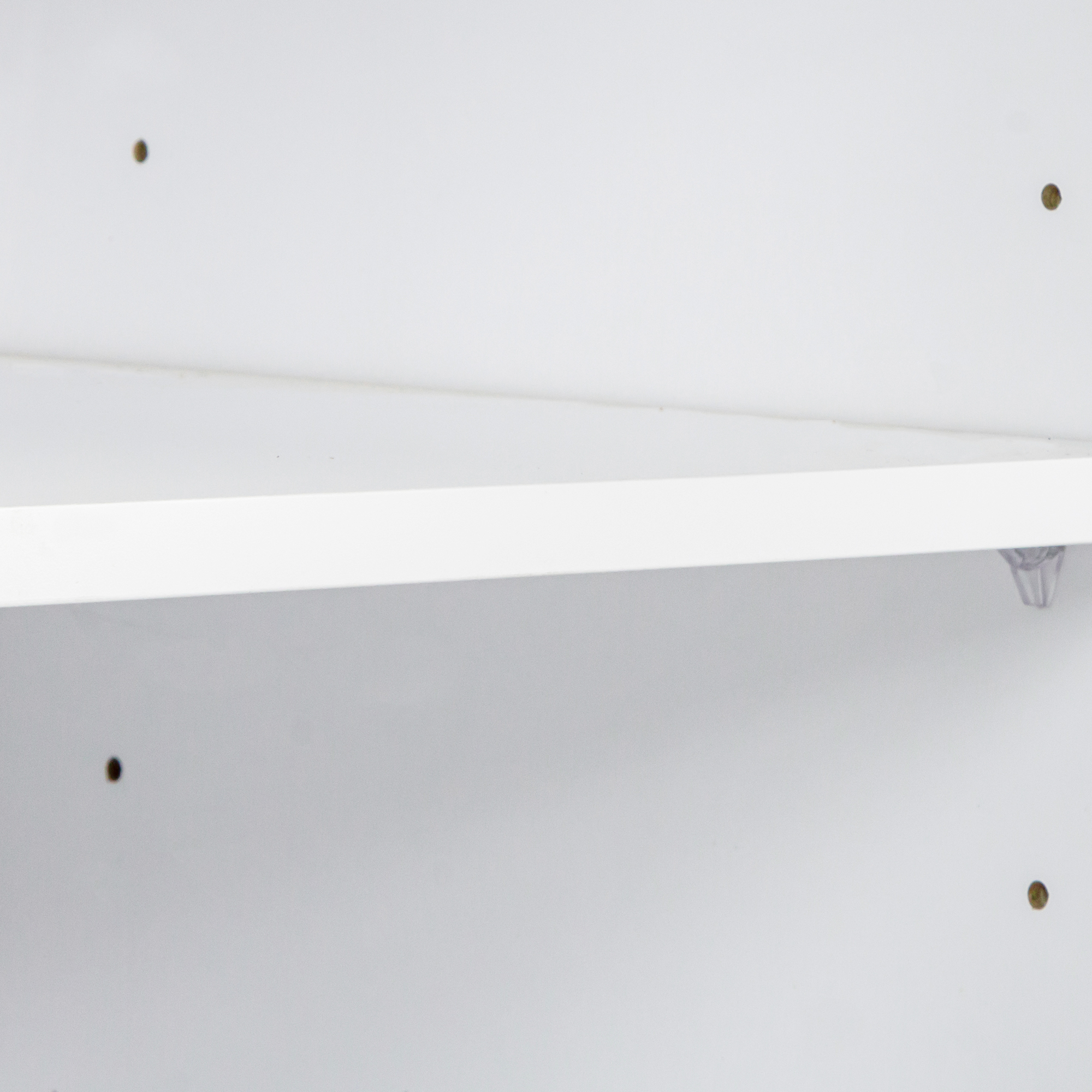 Anmytek Modern Warm White TV Stand for 80 Inch TV for Living Room Bedroom
