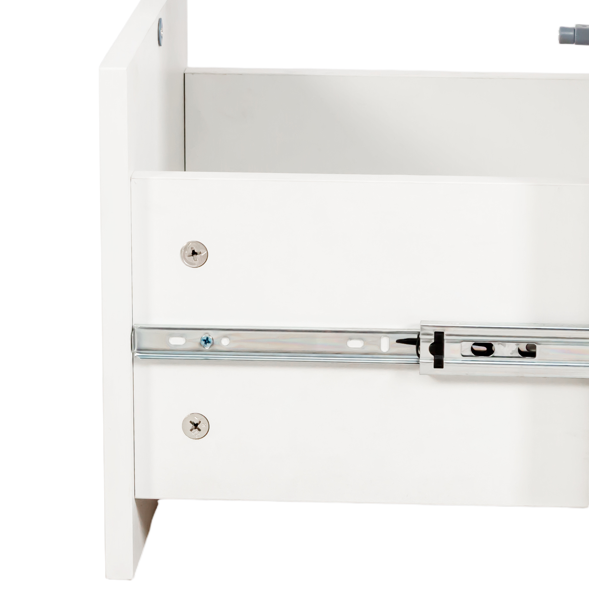 Anmytek 70.87in Tall Bathroom Storage Cabinet 1 Door 2 Drawers Narrow Floor Storage Unit for Bathroom Living Room Entryway Kitchen