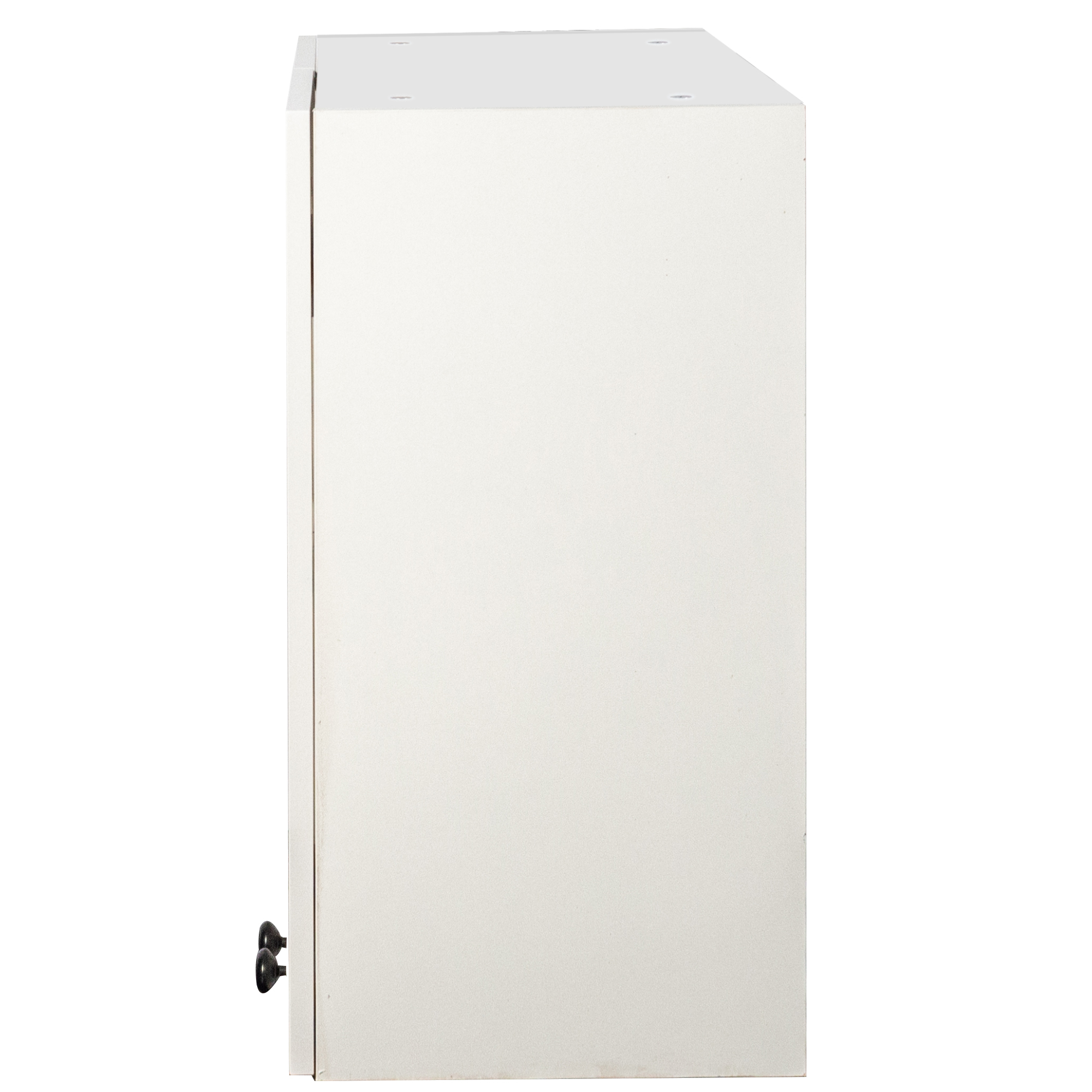 Anmytek Wall Mounted Floating Cabinet Arched Glass Door Display Cabinet Adjustable Shelves for Kitchen Bathroom Living Room Home Storage Furniture