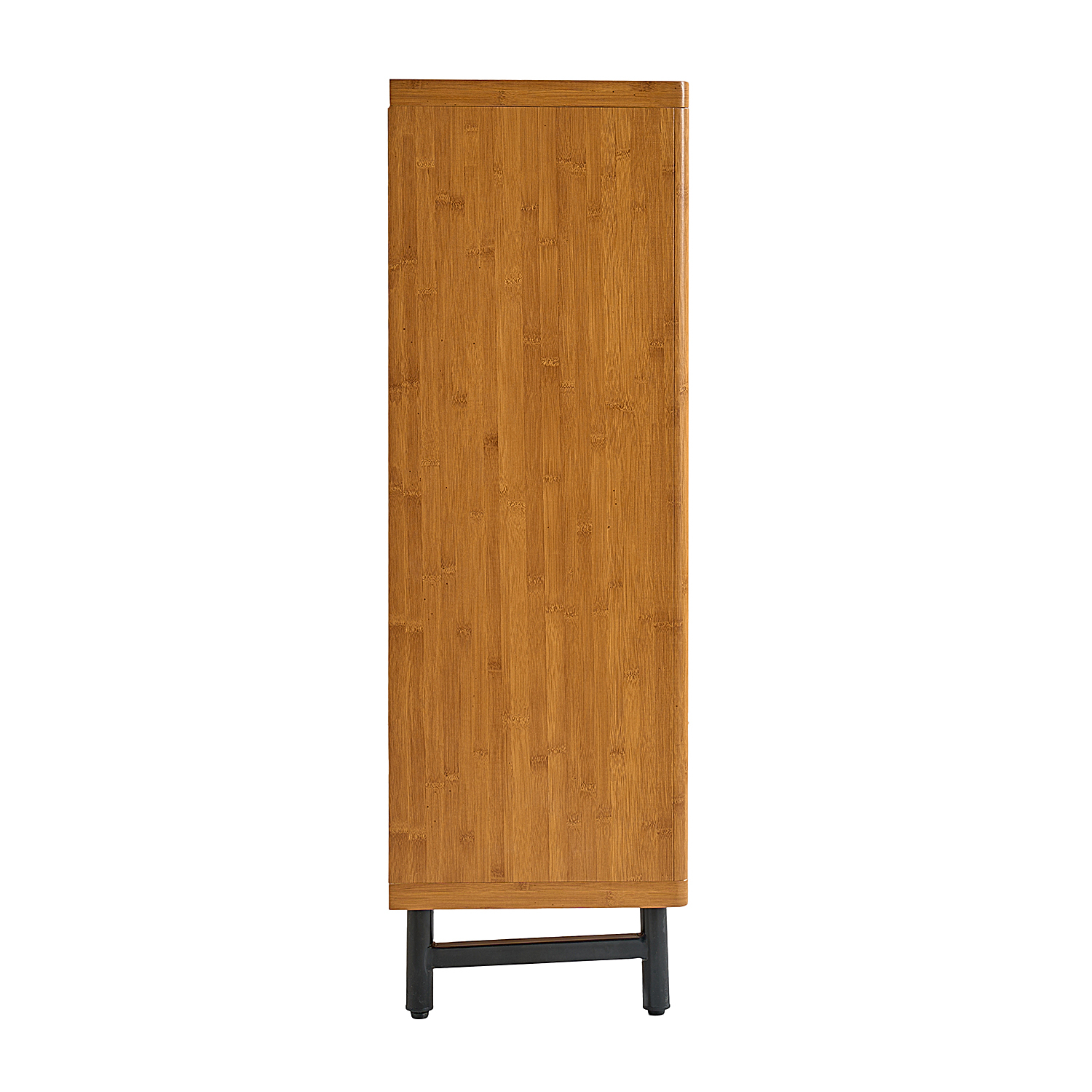 Anmytek 6 Tier Shoe Cabinet with Shutter Doors Modern Wooden Shoe Rack Organizer with Adjustable Shelves for Entryway Hallway Closet Living Room Walnut